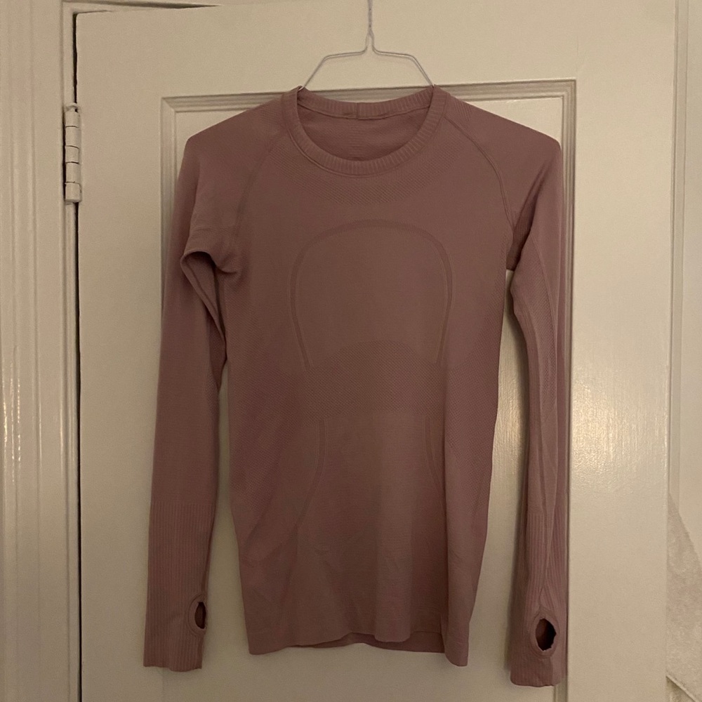 Lululemon Pink Swiftly Tech Long Sleeve